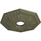 Ekena Millwork Nottingham Ceiling Medallion (Canopies up to 4 5/8"), 18"OD x 3 1/2"ID x 1 1/2"P, Painted Turtle CM18NTPTF - alternate 3